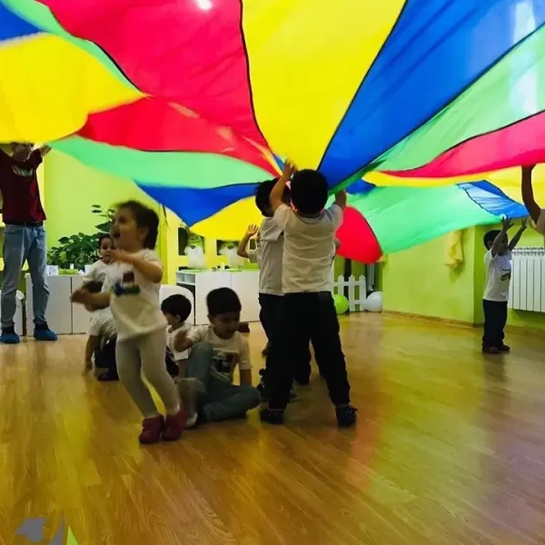 At the kindergarten