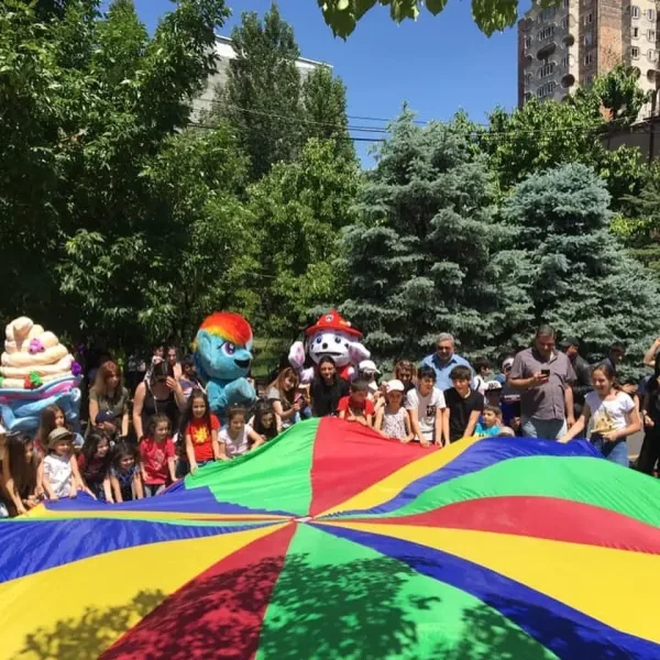 At the kindergarten