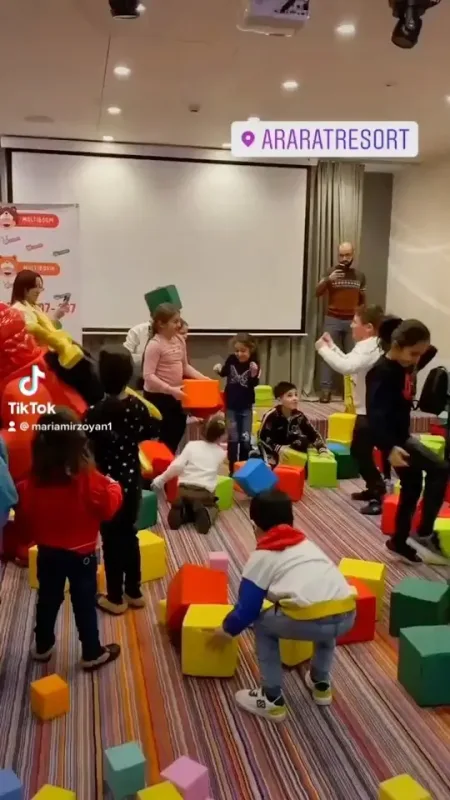 At the kindergarten