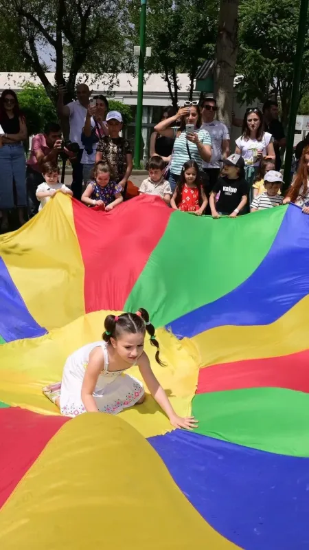 At the kindergarten